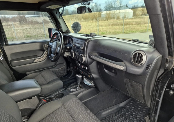 Jeep Wrangler cena 90000 przebieg: 140000, rok produkcji 2012 z Turek małe 277